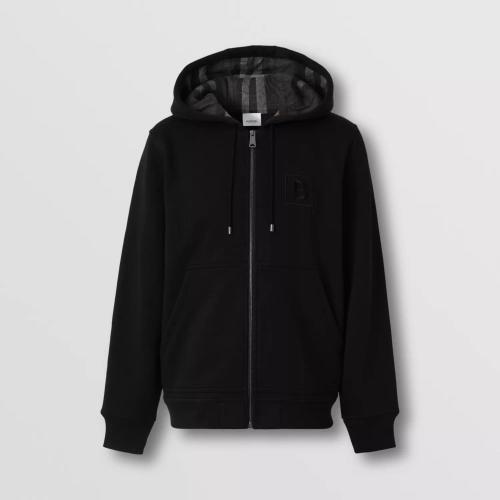  BURBERRY 22年秋冬 男士 字母圖案棉質(zhì)混紡連帽上衣 80618541