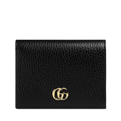 GUCCI/古馳 經典款GG Marmont女士牛皮錢包 （3色可選）
