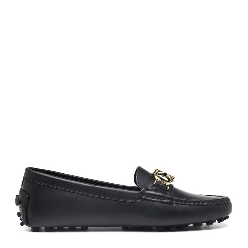Salvatore Ferragamo/菲拉格慕時尚簡約女士牛皮革平底單鞋豆豆鞋BERRA0