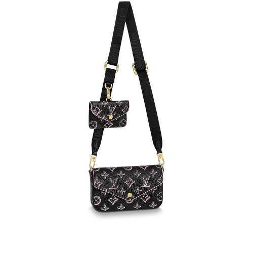  LV路易威登 22年秋冬 女士 單肩包 POCHETTE FéLICIE STRAP %26 GO M81471