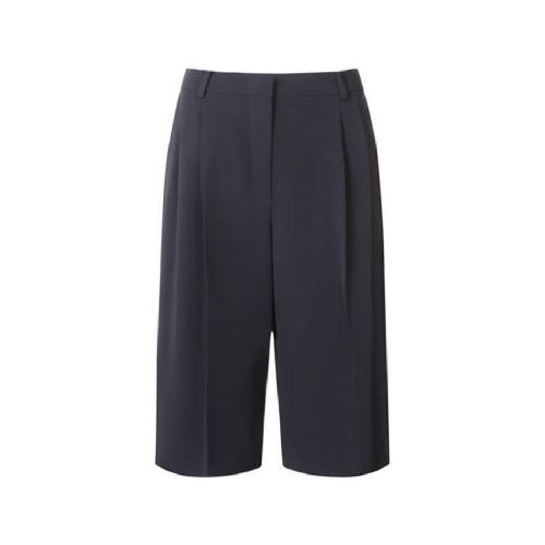  MaxMara/麥絲瑪拉 女士海軍藍時尚休閑短褲 REDY 005 PLFSX