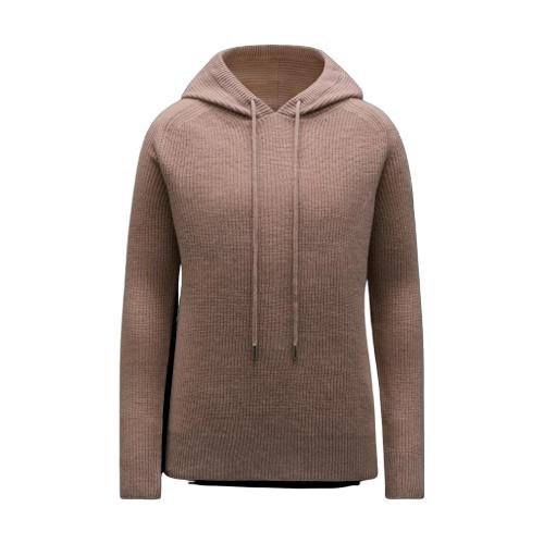  MONCLER蒙可蒙克萊 22年秋冬 女士 針織衫 Wool %26 Cashmere Hoodie H10939G00002M1900520