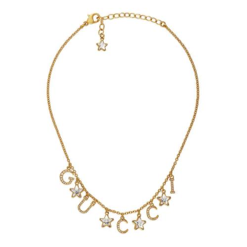  GUCCI古馳 22年秋冬 女士 飾手寫體GUCCI項鏈 679044 J1D50 8031 預(yù)定商品2-6周發(fā)貨