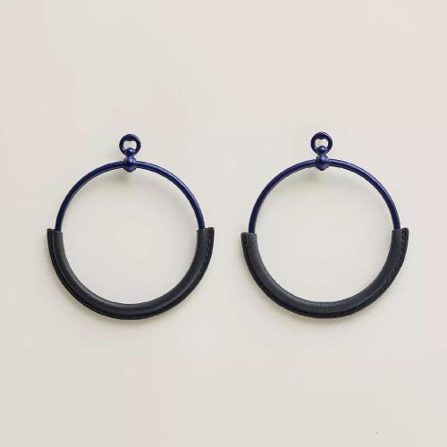  HERMES愛馬仕 22年秋冬 女士 耳環(huán) Boucles d%26s;oreilles Loop， grand modele H010717CA76