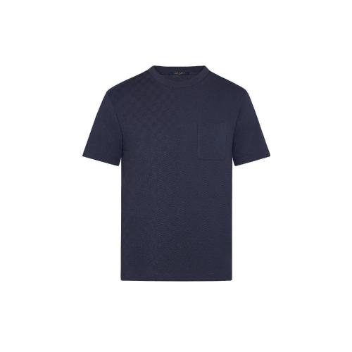  LV路易威登 22年秋冬 男士 短袖t恤 TEE-SHIRT HALF DAMIER a POCHE 1A7XDZ 1A7XE2 1A7XE3 1A7 預定商品2-8周發貨