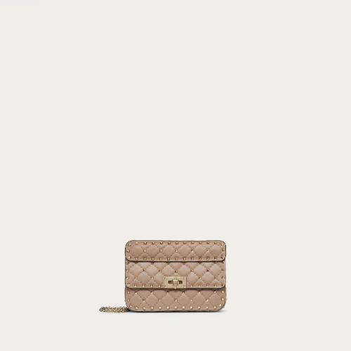  VALENTINO華倫天奴 22年春夏 女士 單肩包 ROCKSTUD?SPIKE 小號羊皮手袋 ZW2B0123NAPP45 預定商品1-3周發貨