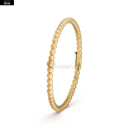 VCA梵克雅寶 22年秋冬 女士 手鐲 Bracelet Perlee perles d%27or， grand modele VCARO95900 預定商品2-8周發貨