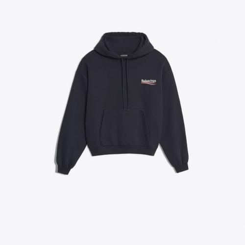  BALENCIAGA巴黎世家 22年春夏 男士 衛衣 Political Campaign 連帽衫 600583TIV531070 預定商品1-3周發貨