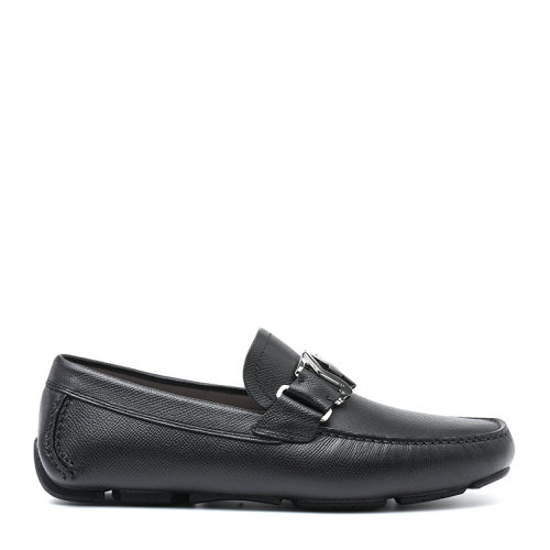 Salvatore Ferragamo/菲拉格慕21新品金屬徽標男士商務休閑鞋駕車鞋PETER07
