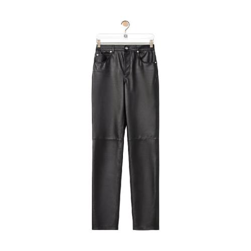  LOEWE羅意威 22年秋冬 女士 休閑褲 Straight leg trousers in nappa S359Y54L05-1100