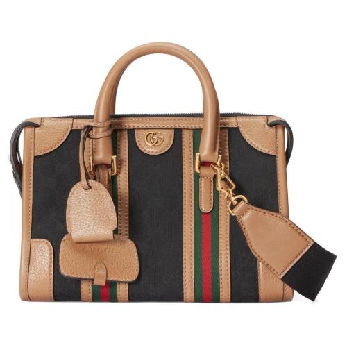  GUCCI古馳 22年秋冬 女士 小號帆布手提包 715772 FAARB 1041