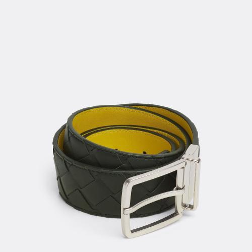  BV葆蝶家 22年秋冬 男士 腰帶 ceinture reversible intrecciato 652944VCPQ13011
