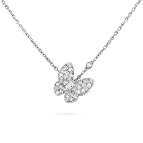  VCA梵克雅寶 22年秋冬 女士 吊墜 Two Butterfly吊墜 VCARO3M400 預定商品1-3周發貨