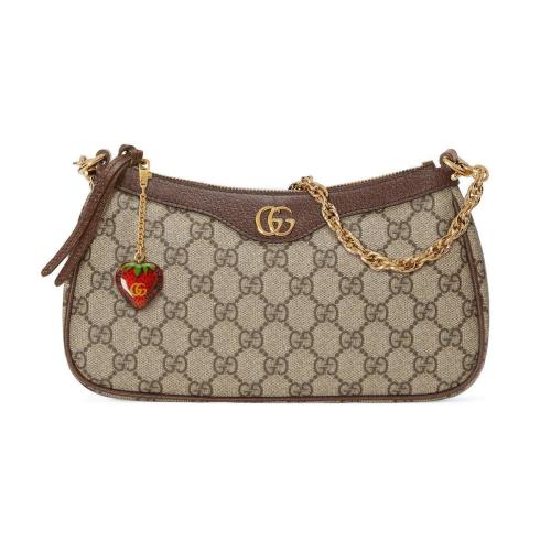  GUCCI古馳 22年秋冬 女士 Ophidia系列小號手袋 735132 FABLE 9442