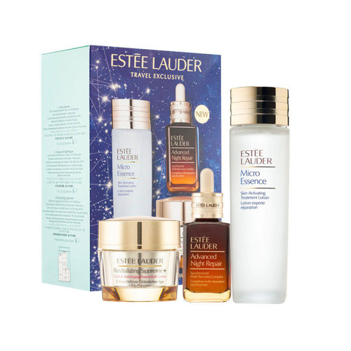 Estee Lauder/雅詩蘭黛多效護膚3件套裝（原生液150ml+第七代小棕瓶精華50ml+面霜75ml）新疆不發貨