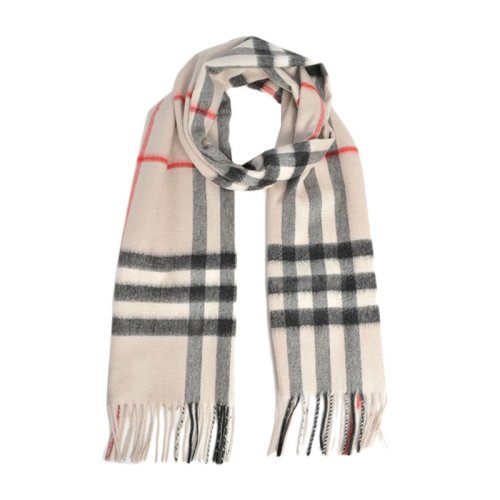BURBERRY/博柏利 男士經(jīng)典格紋英倫風流蘇保暖御寒圍巾圍脖 3913730