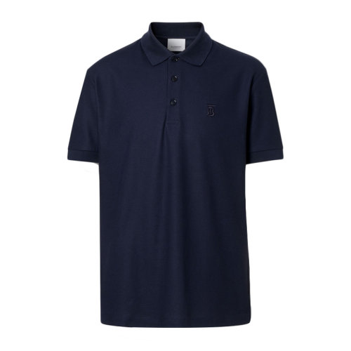 BURBERRY/博柏利專屬標(biāo)識(shí)圖案珠地網(wǎng)眼布棉質(zhì) Polo 衫男士短POLO?80140041