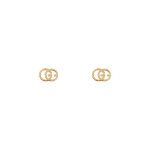  GUCCI古馳 22年秋冬 女士 GG TISSUE 鉚釘耳環(huán) 094074 09850 8000