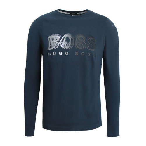 Hugo Boss 雨果博斯  男裝 服飾 棉潮流圖案圓領(lǐng)男士衛(wèi)衣 50399931