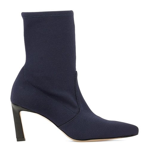 Stuart Weitzman/斯圖爾特韋茨曼  秋冬 Rapture系列 襪靴 女性 藍色 短靴 RAPTURE 75ETNA PORTOFINO