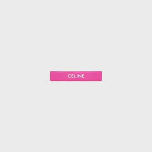  CELINE賽琳思琳 22年秋冬 女士 發(fā)夾 CELINE Monochroms_酯和鐵合金發(fā)夾 46Z156CTS.24FO