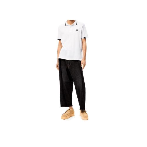  LOEWE羅意威 男士 短袖T恤 Anagram polo in cotton H526Y26J04-2100 預定商品1-3周發貨