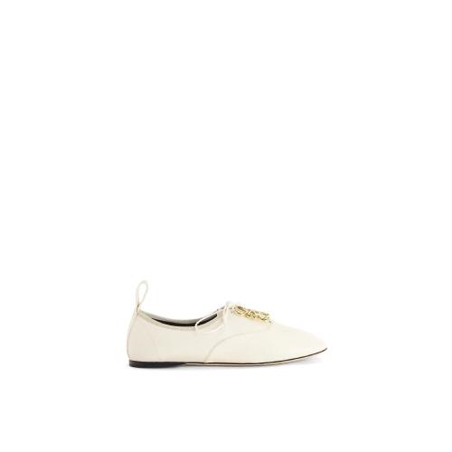  LOEWE羅意威  女士 休閑運動鞋 Anagram soft derby in lambskin L814S02X03-1950 預定商品1-3周發貨