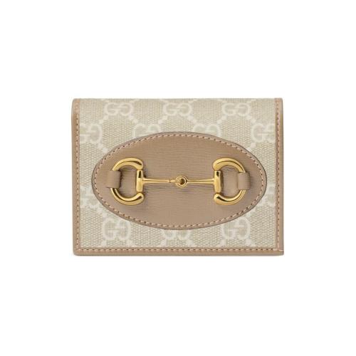 GUCCI古馳 22年秋冬 女士 Gucci 馬銜扣1955系列卡包 621887 UULBG 9683