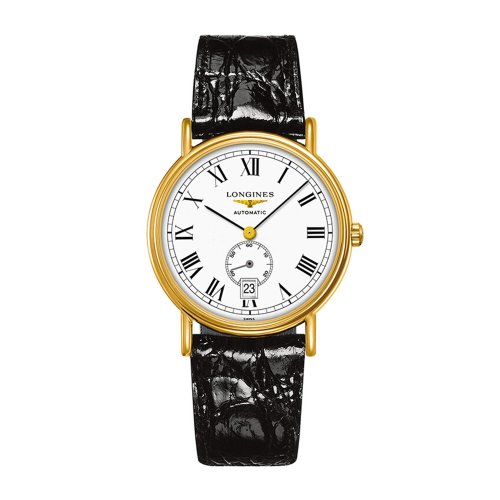 LONGINES/浪琴 時尚系列 精鋼和黃色PVD涂層 自動機(jī)械 男士腕表 L4.805.2.11.2