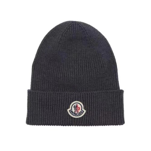 Moncler/蒙克萊  徽章時尚百搭休閑帽3B70500A9342998【主推】