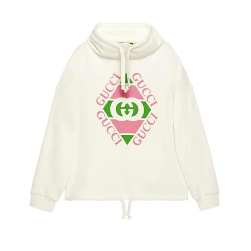  GUCCI古馳 22年秋冬 女士 Gucci復古標識棉質衛衣 717417 XJEV6 9095