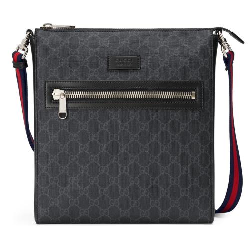  GUCCI古馳 22年秋冬 男士 _人造帆布郵差包 474137 K5RLN 1095 預定商品2-6周發(fā)貨