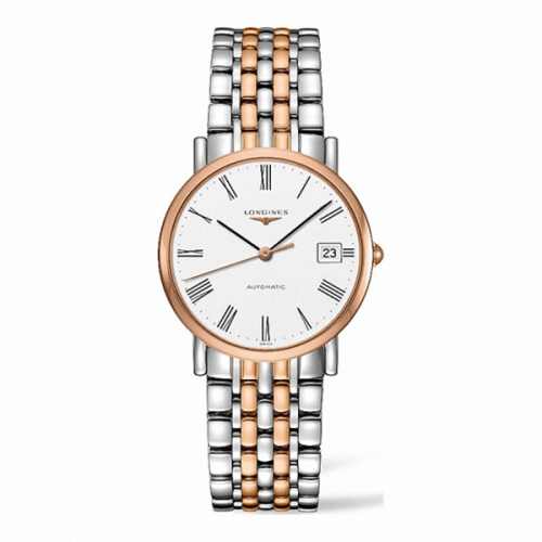 LONGINES/浪琴 博雅系列 18K金 自動機械男士手表 L4.809.5.11.7