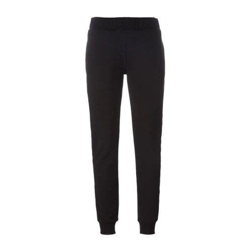 Alexander McQueen/亞歷山大麥昆 黑色棉質(zhì)女士休閑褲運(yùn)動(dòng)褲