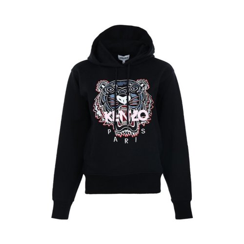  KENZO/高田賢三 女士黑色棉質衛衣 FC52SW8714XL 99 PLFSX