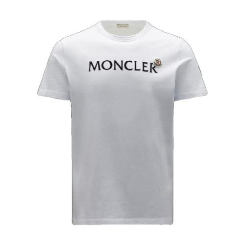  MONCLER蒙可蒙克萊 22年秋冬 男士 短袖T恤 Logo T-Shirt H20918C000258390T001