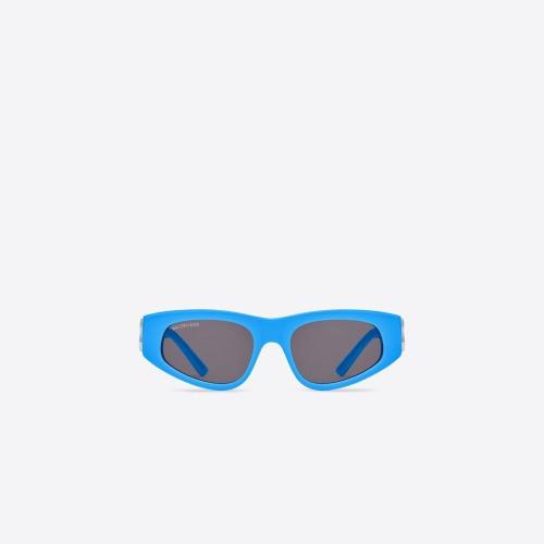  BALENCIAGA巴黎世家 22年春夏 女士 太陽眼鏡 Womens Dynasty D-frame Sunglasses in Turquois