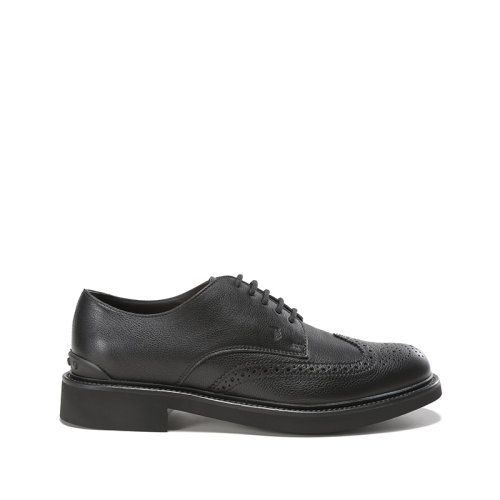 Tod’s/托德斯【22秋冬新款】男士錘紋皮革穿孔雕花系帶皮鞋 XXM06H0EP60QGB