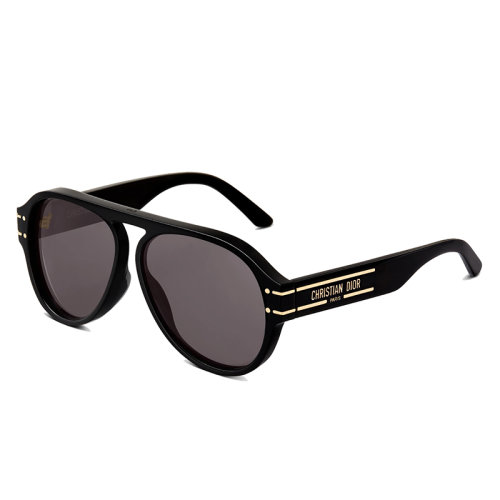 DIOR/迪奧 女士黑色飛行員DiorSignature A1U太陽鏡DSGTA1UXR_10A0