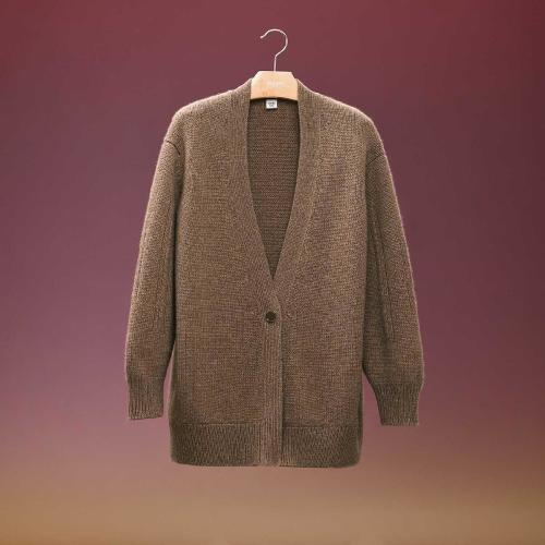  HERMES愛馬仕 22年秋冬 女士 長袖襯衫 Cardigan golfeur H2H2700D11R38