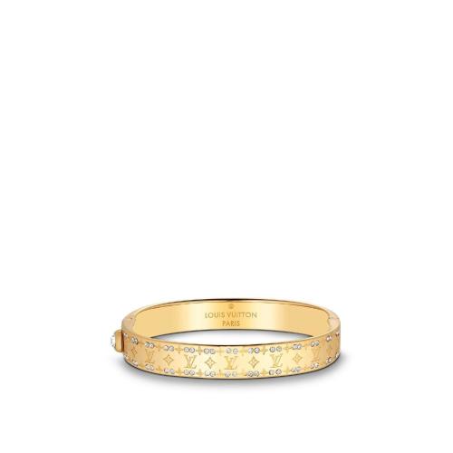  LV路易威登 22年秋冬 女士 手鐲 Nanogram Strass 手鐲 M64860 M64861 預定商品2-8周發貨