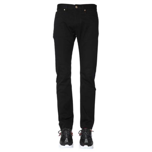  VERSACE/范思哲 男士黑色棉質牛仔褲 A81138A226443A813 PLFSX