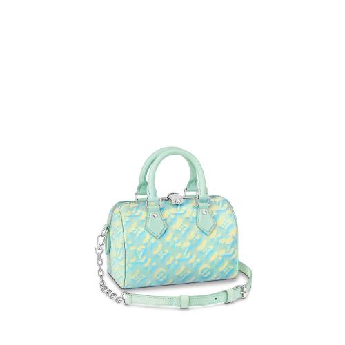  LV路易威登 22年秋冬 女士 單肩包 SPEEDY BANDOULIERE 20 手袋 M46092