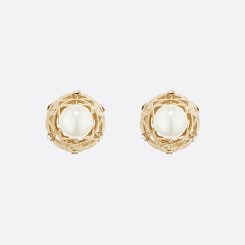  DIOR迪奧 22年秋冬 女士 耳環 Boucles doreilles Dior Tribales E2060WOMCY_D03S
