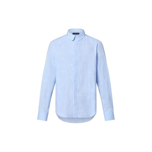  LV路易威登 22年秋冬 男士 長袖襯衫 CHEMISE STANDARD a COL DNA 1AA574 1AA573 1AA572 1AA57