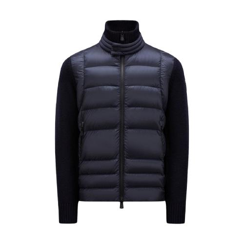  MONCLER蒙可蒙克萊 22年秋冬 男士 羽絨服 Padded Wool Cardigan H20979B0000494778771
