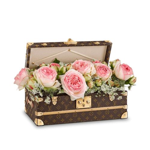  LV路易威登 22年秋冬 男士 收納箱 MALLE FLEUR 花箱 M41504 預定商品2-6周發貨