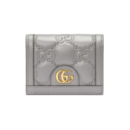  GUCCI古馳 22年秋冬 女士 GG Matelasse卡包 723786 UM8IG 1275
