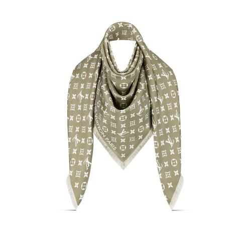  LV路易威登 22年秋冬 女士 圍巾 LV NOW SILK SHAWL M77505