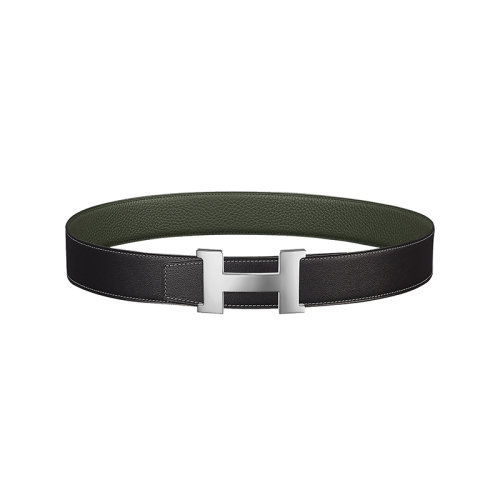 HERMES/愛馬仕 Constance 鍍鈀金屬帶搭扣 可逆男士皮帶  38毫米H074562CK05/H077971CAAO080